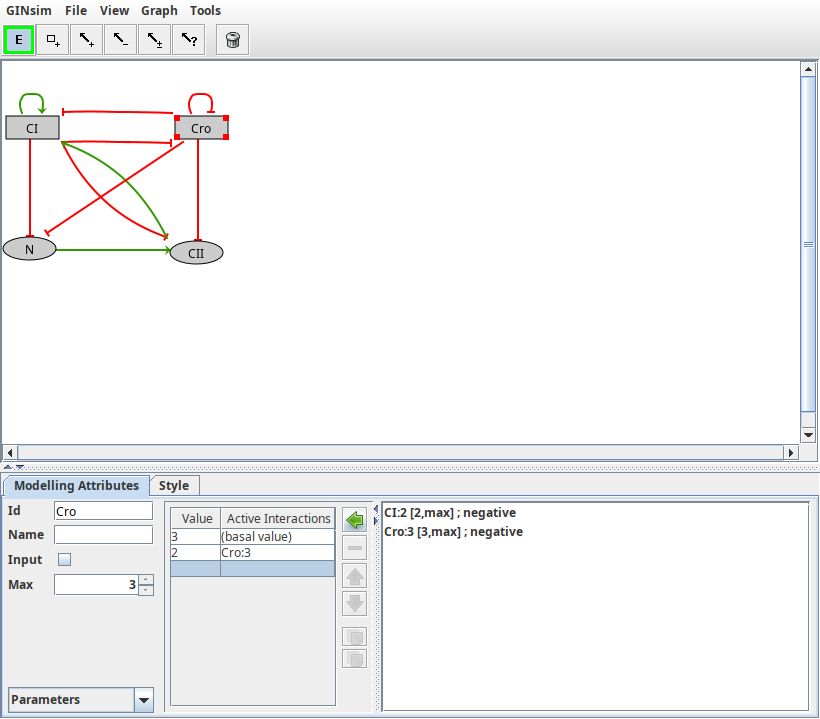 Attributes of a component