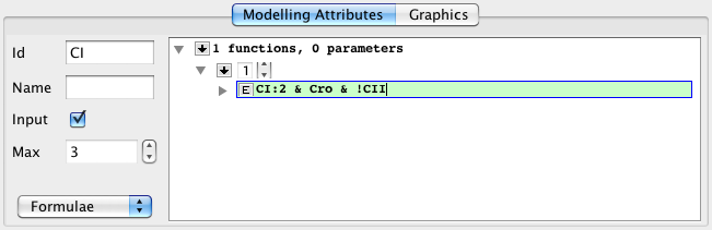 Definition of a logical function for CI